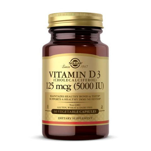 Vitamin D3 (Cholecalciferol) 60 V Caps by Solgar
