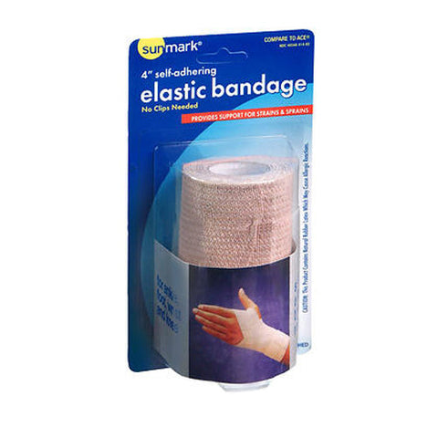 Sunmark, Self-Adhering Elastic Bandage 4 Inch, 1 Each Sunmark