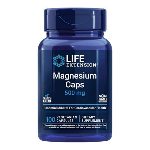 Life Extension, Magnesium Caps, 500 Mg, 100 Veg Caps Life Extension