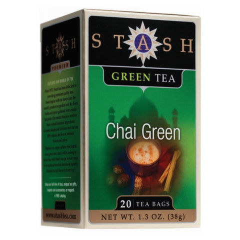 Stash Tea, Green Chai Tea, 20 Bags Stash Tea