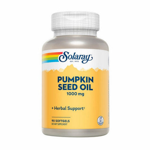 Solaray, Pumpkin Seed Oil, 1000 Mg, 90 Softgels Solaray