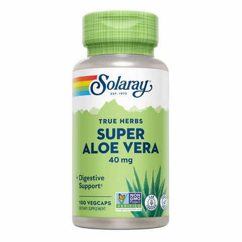 Solaray, True Herbs Super Aloe Vera, 8000 Mg, 100 Veg Caps Solaray