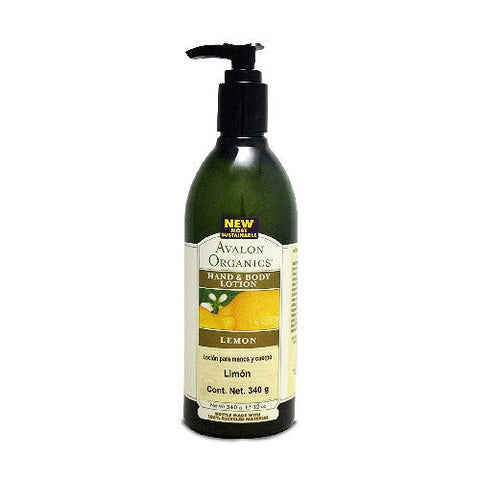 Avalon Organics, Hand And Body Lotion Refreshing Lemon, 12 Oz Avalon Organics