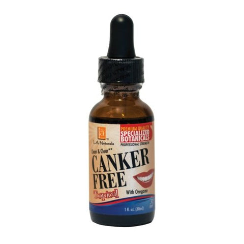 L. A .Naturals, Clear & Clean Canker Free, 1 Oz L. A .Naturals