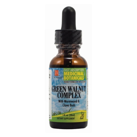 L. A .Naturals, Green Walnut Complex, 1 Oz L. A .Naturals