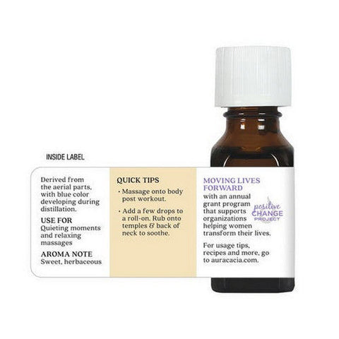Aura Cacia, Essential Oil, Tansy in Jojoba 0.5 Oz Aura Cacia
