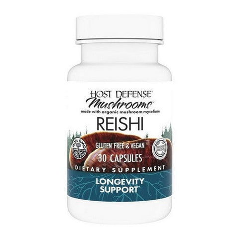 Host Defense, Reishi Capsules, 30 Cap Host Defense