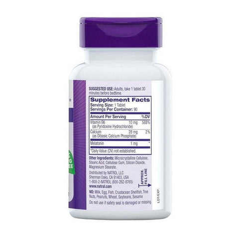 Natrol, Melatonin, 1 Mg, 90 Tabs Natrol