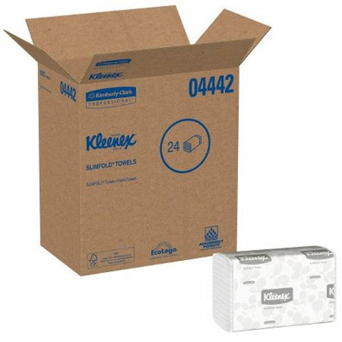 Paper Towel Kleenex  Slimfold Multi-Fold 7-1/2 X 11-1/2 Inch Count of 24 by Kimberly Clark