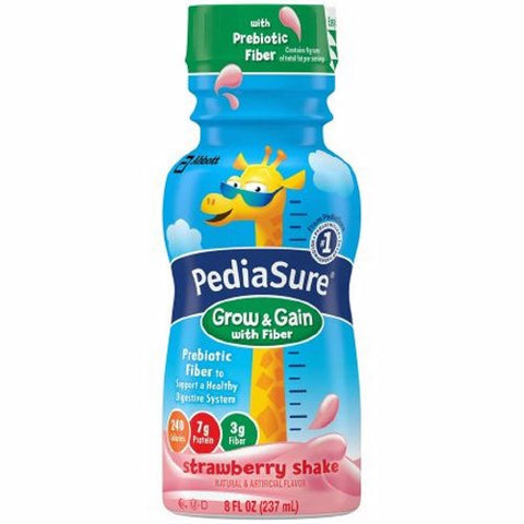 Pediatric Oral Supplement Strawberry 8 oz Count of 24 by Abbott Nutrition