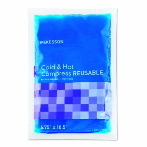 McKesson, Hot / Cold Pack McKesson General Purpose X-Small 2-1/2 X 5 Inch Gel Reusable, Count of 24 McKesson