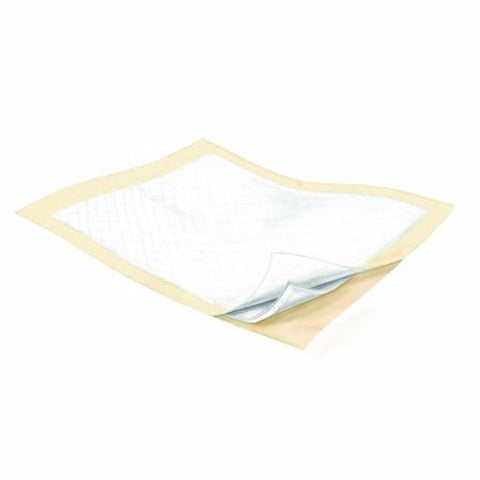 Underpad Wings 30 X 30 Inch Disposable Fluff / Polymer Heavy Absorbency Case of 80 by Cardinal
