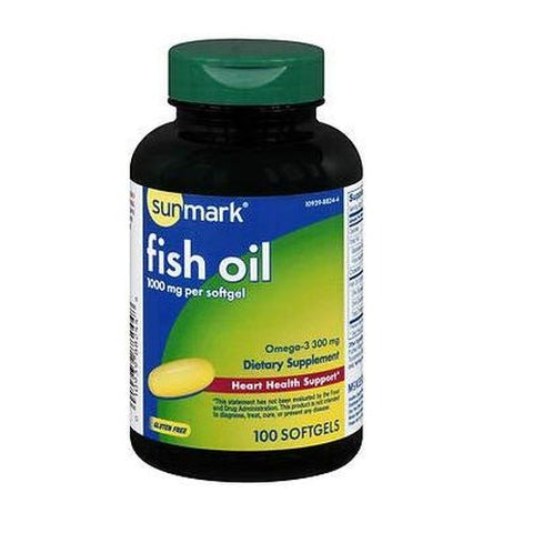 Fish Oil 180 Enteric Coated Softgels by Sunmark