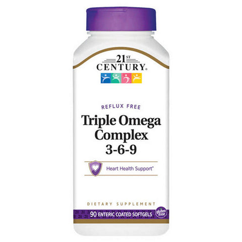 Triple Omega Complex 3-6-9 90 Softgels by 21st Century