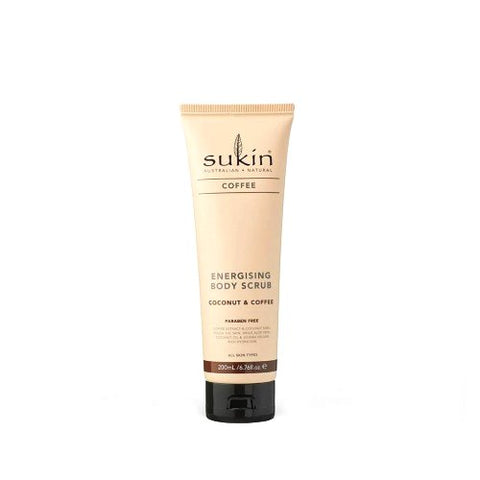 Sukin, Body Scrub Coffee Coconut, 6.76 Oz Sukin