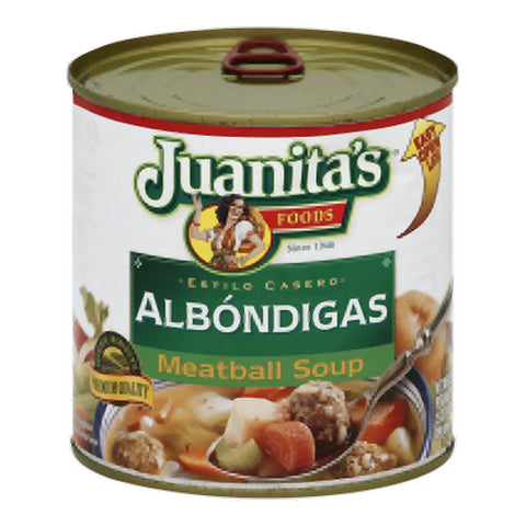 Soup Albondigas Meatball Case of 12 X 25 Oz by Juanitas