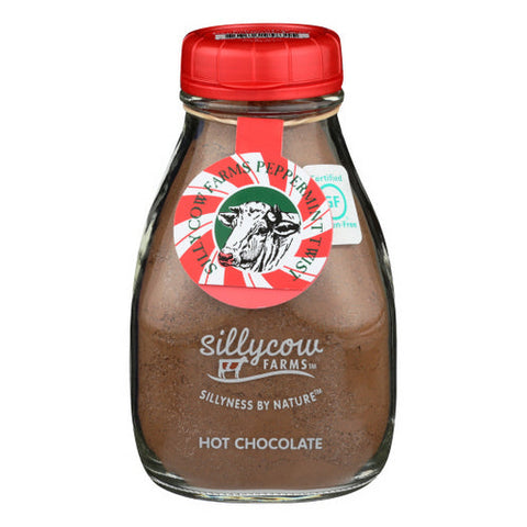 Sillycow, Silly Cow Farms Hot Chocolate Peppermint Twist, Case of 6 X 16.9 Oz Sillycow