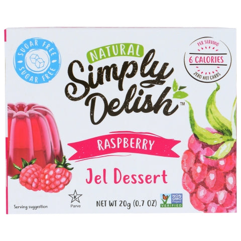 Jel Dessert Raspberry 0.7 Oz by Simply Delish