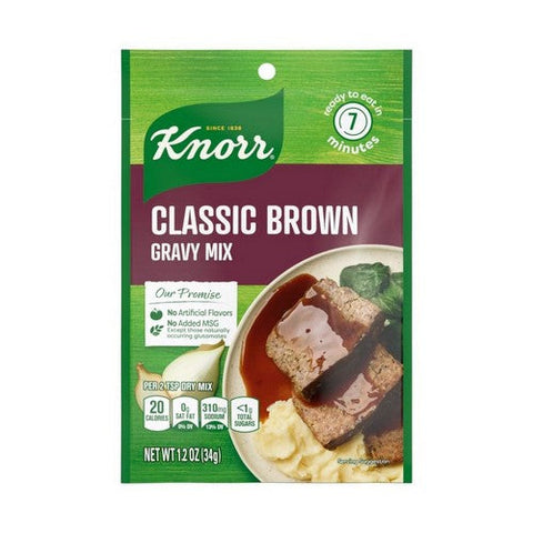 Knorr, Classic Brown Gravy Mix, 1.2 Oz(Case Of 24) Knorr