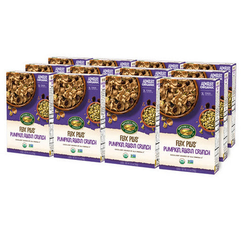 Natures Path, Organic Flax Plus Pumpkin Raisin Crunch, 12.35 Oz(Case Of 12) Natures Path