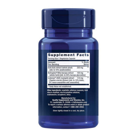 Life Extension, Quick Brain Nootropic, 30 Veg Caps Life Extension