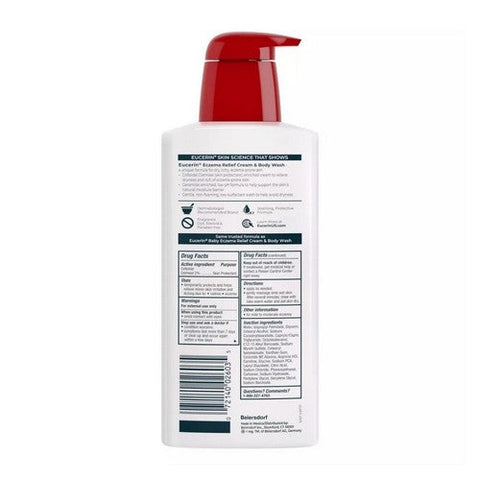 Eucerin, Eczema Relief Body Wash, 13.5 Oz Eucerin