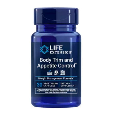 Life Extension, Body Trim And Appetite Control, 30 Veg Caps Life Extension