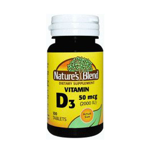 Vitamin D3 100 Softgels by Nature's Blend