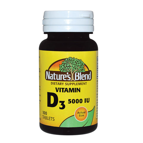 Vitamin D3 100 Softgels by Nature's Blend