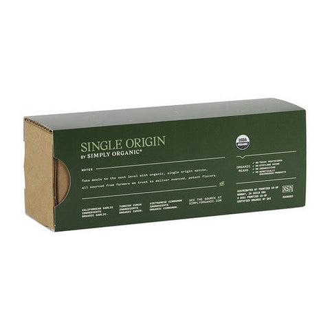 Simply Organic, Single Origin Garlic Cumin And Cinnamon, 6.58 Oz Simply Organic