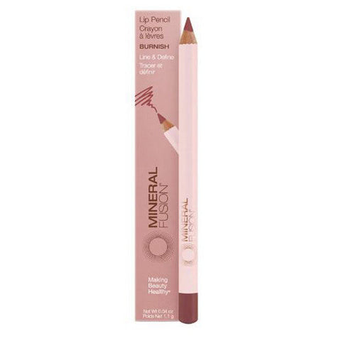 Mineral Fusion, Burnish-Plum Brown Lip Pencil, 0.04 Oz Mineral Fusion