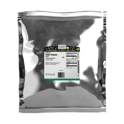 Frontier Coop, Elder Flowers Whole, 1 Lb Frontier Coop