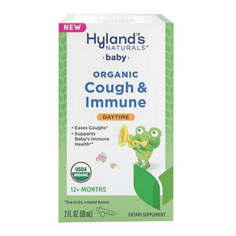 Baby Organic Cough Syrup And Immune Support 2 Oz by Hylands