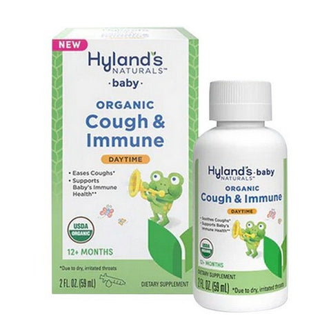 Hylands, Baby Organic Cough Syrup And Immune Support, 2 Oz Hylands