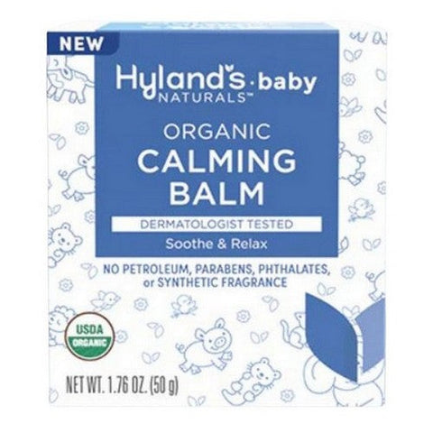 Hylands, Baby Organic Calming Balm Soothe And Relax, 1.76 Oz Hylands