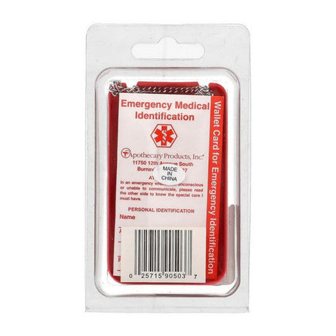 Emerg Alert, Diabetic Necklace, 1 Each Emerg Alert