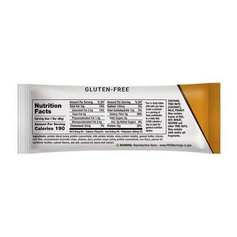 Life Extension, Wellness Bar Peanut Butter Chocolate Chip, 6 Bars (.62 Oz Each) Life Extension