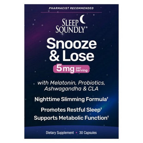 Sleep Soundly Snooze & Lose 30 Capsules by Sleep Soundly