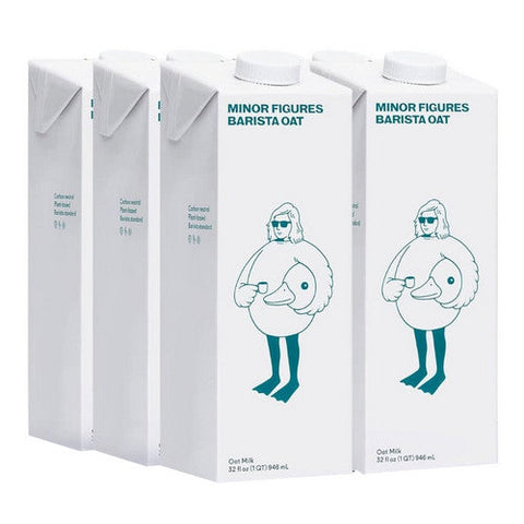 Minor Figures, Oat Milk Chai Latte Tea, 32 Oz (Case Of 6) Minor Figures