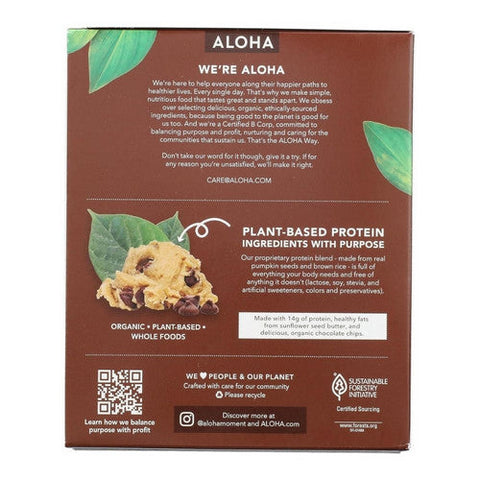 Aloha, Chocolate Bar Chip Cake Dough, 5 Packets (Case Of 6) Aloha
