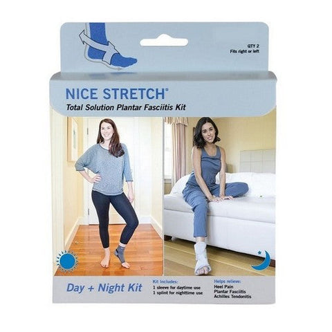 Brownmed, Plantar Fasciitis Support Kit Nice Stretch Total Solution Plantar Fasciitis Relief Kit Large / X-Lar, 1 Count Brownmed