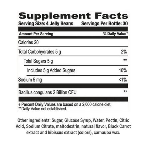Human Beanz, Probiotic Digestive Support Strawberry Blast, 120 Count Human Beanz