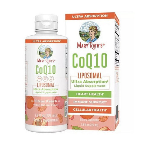 MaryRuth's, Coq10 Liposomal Citrus Peach, 7.6 Oz MaryRuth's