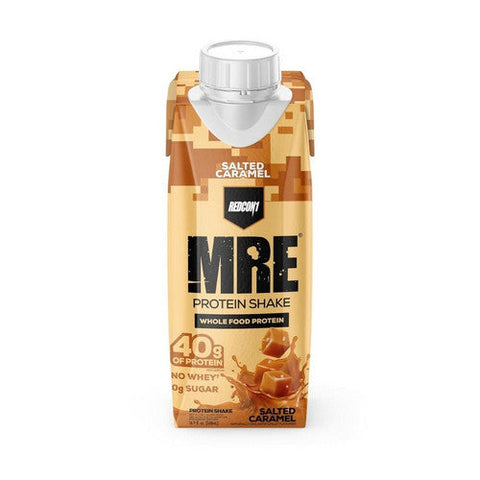 JST WRK Energy, MRE Protein Shake Salted Caramel, 12 Count JST WRK Energy