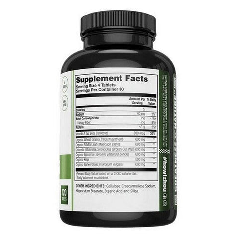 Zhou Nutrition, Total Greens, 120 Count Zhou Nutrition