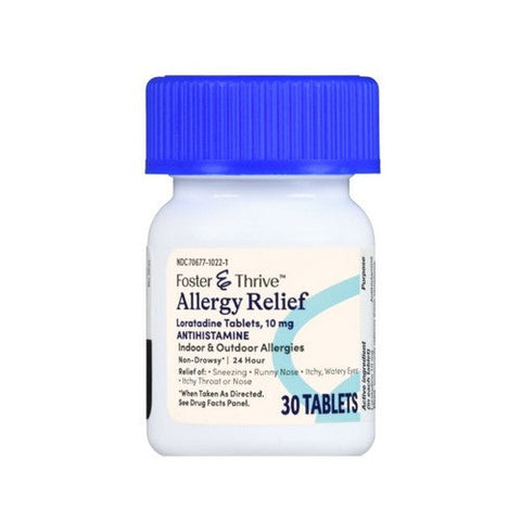 Foster And Thrive, Loratadine, 10 Mg, 30 Tabs Foster And Thrive