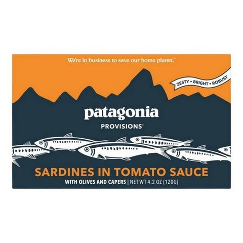 Sardines Tomato Sauce 4.2 Oz (Case Of 10) by Patagonia Provisions