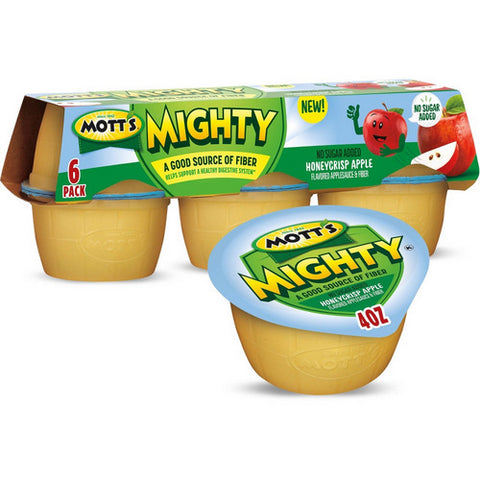 Mighty Honeycrisp Apple Flavored Applesauce 23.4 Oz (Case Of 12) by Mott's
