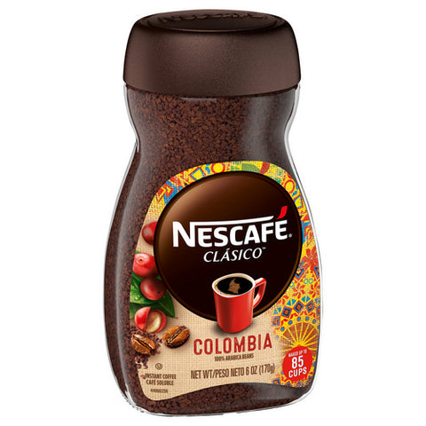 Clasico Colombian Instant Coffee Jar 6 Oz (Case Of 6) by Nescafe