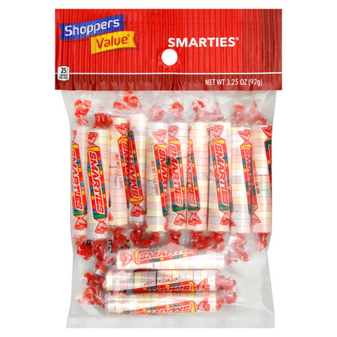 Candy Smarties 3.25 Oz (Case Of 12) by Shoppers Value